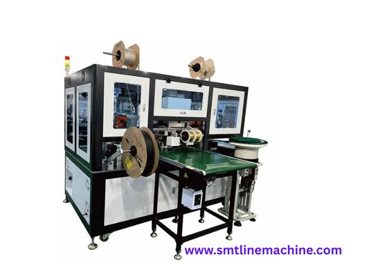 SA-ST920 Full Automatic Wire Cutting, Stripping, Copper Belt Splicing Machine