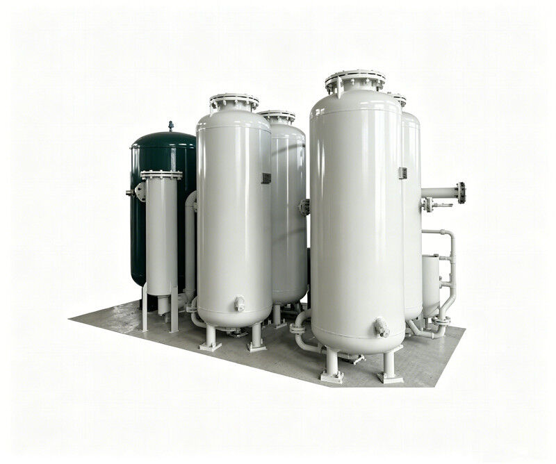 Low energy VPSA vacuum adsorption oxygen production